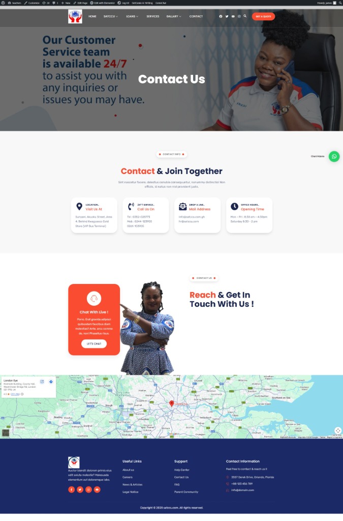SATCCU Customer Service Agent