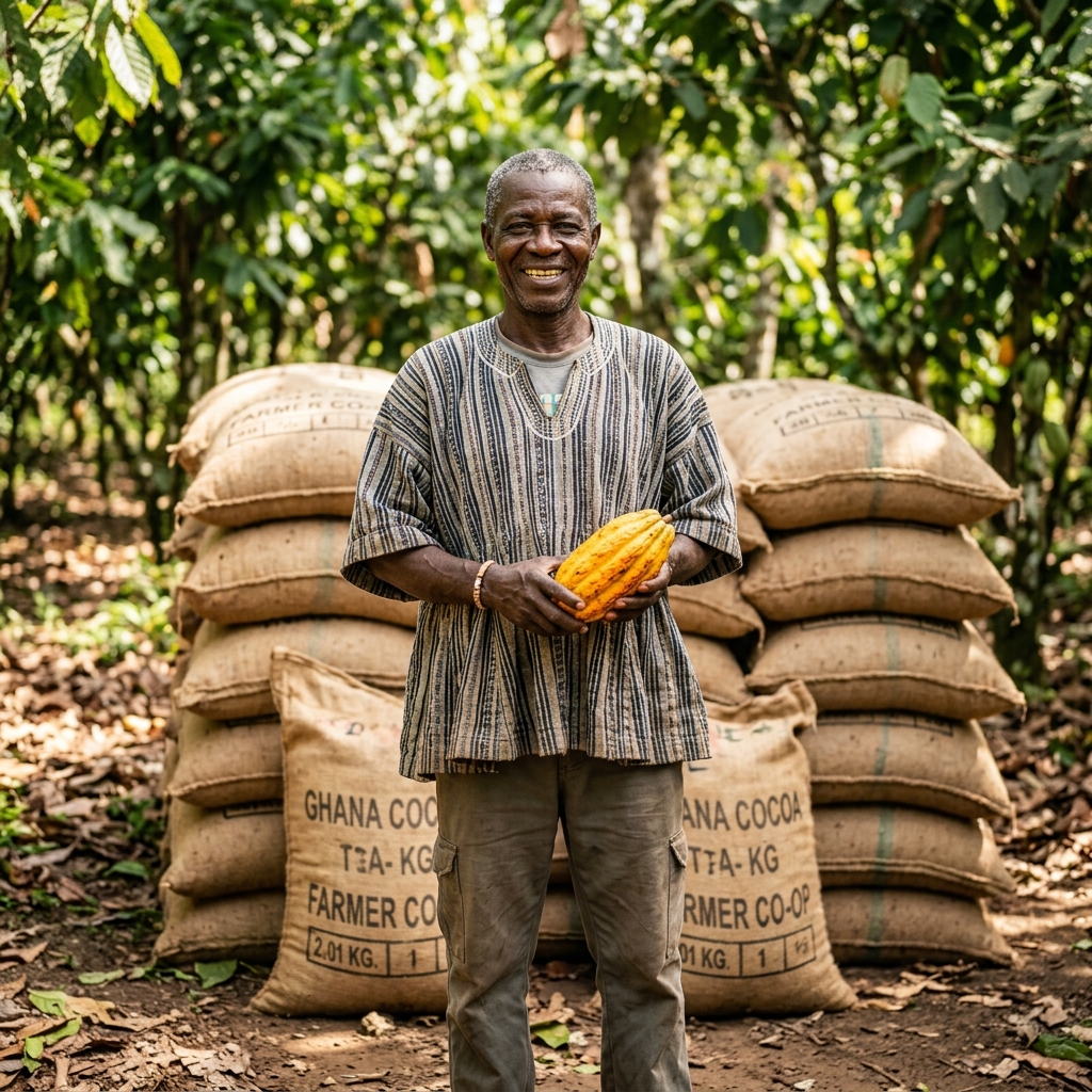Ghanaian Cocoa Farmer